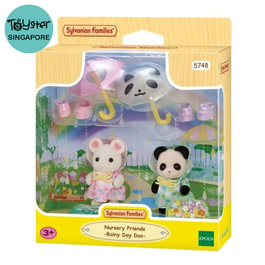 Sylvanian Families Nursery Friends - Rainy Day Duo
