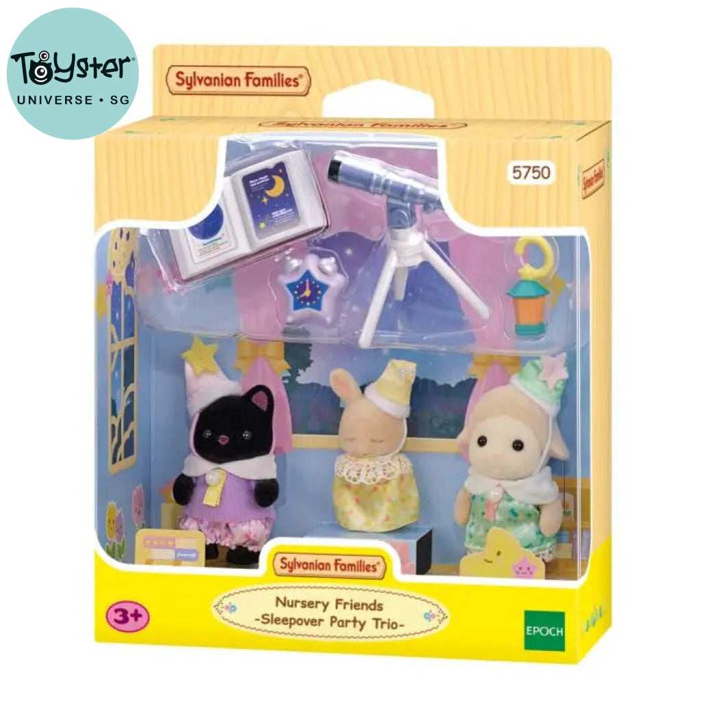 Sylvanian Families Nursery Friends - Sleepover Party Trio
