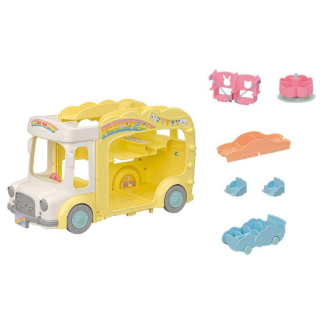 Sylvanian Families Rainbow Fun Nursery Bus Sylvanian Families