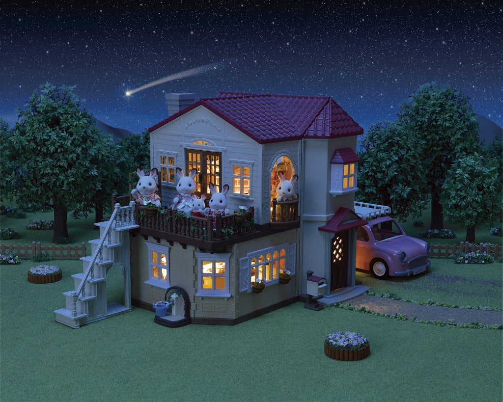 Sylvanian Families Red Roof Country Home Gift Set - Secret Attic Playroom