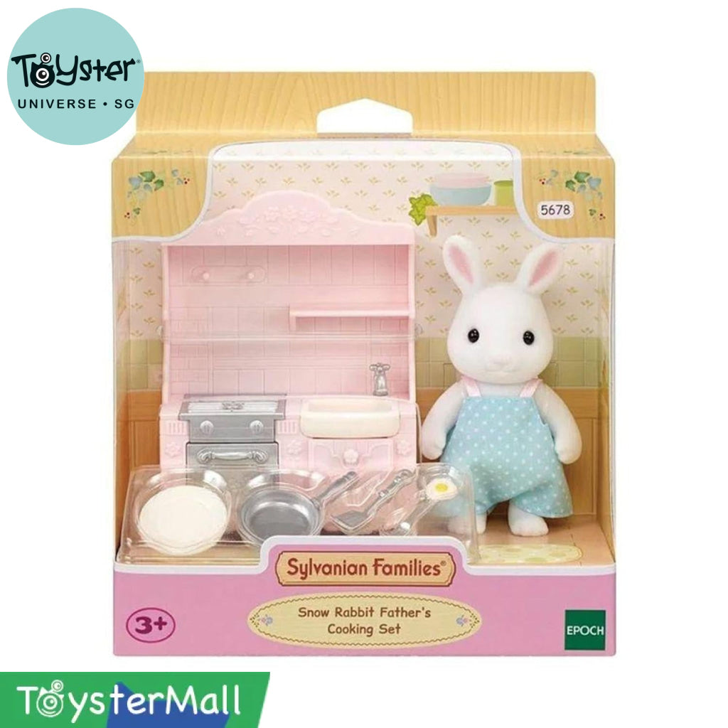 Sylvanian Families Snow Rabbit Father’s Cooking Set Sylvanian Families