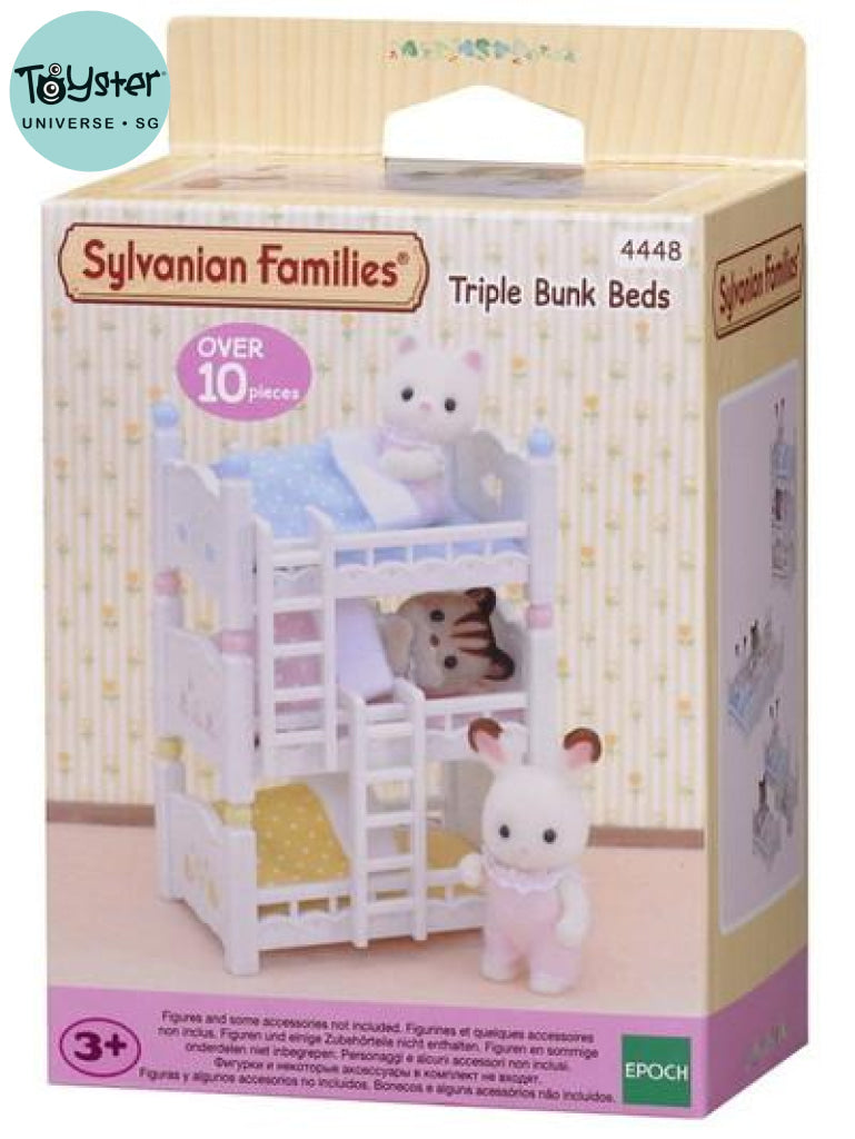 Sylvanian Families Triple Bunk Beds