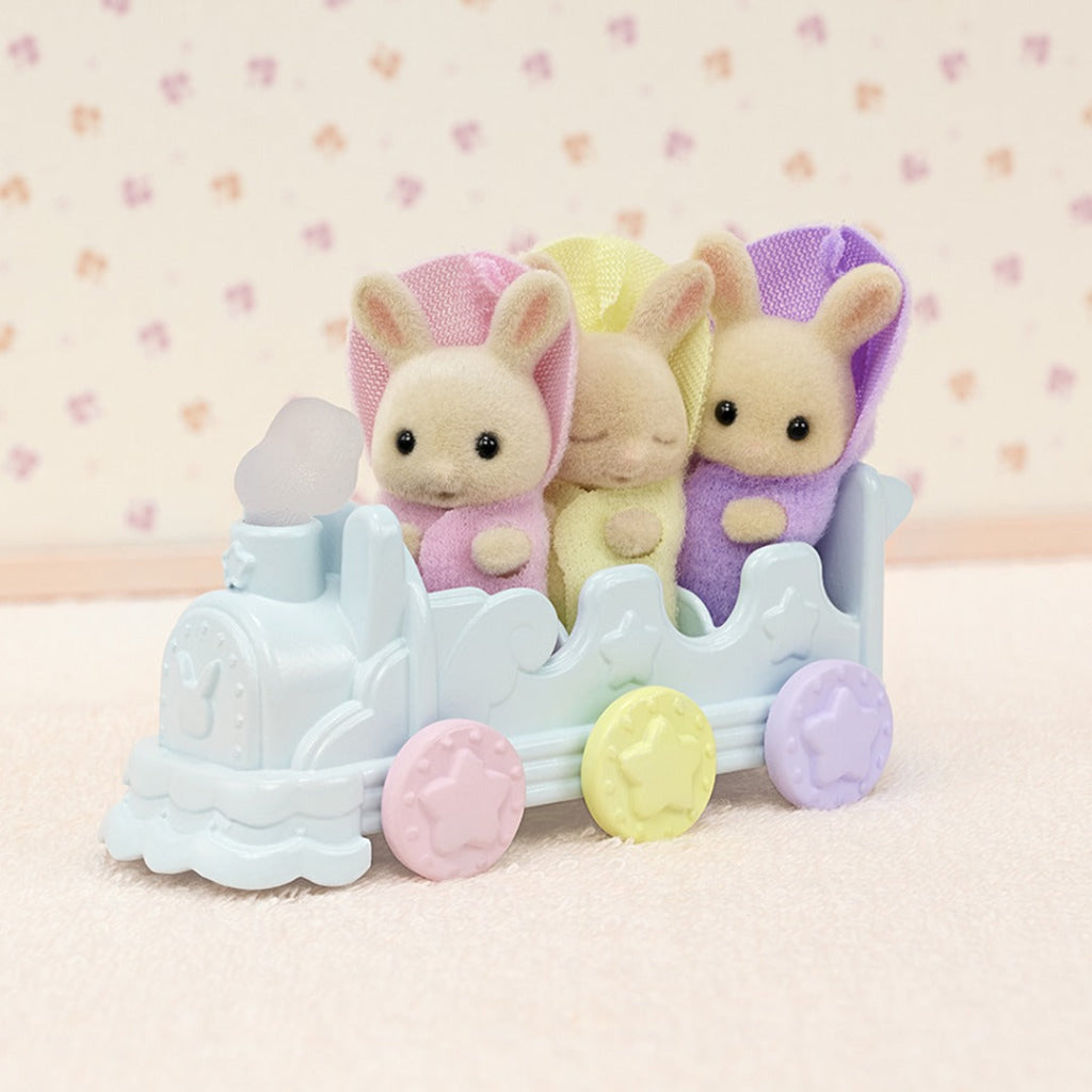 Sylvanian Families Triplets Baby Bath Time Set