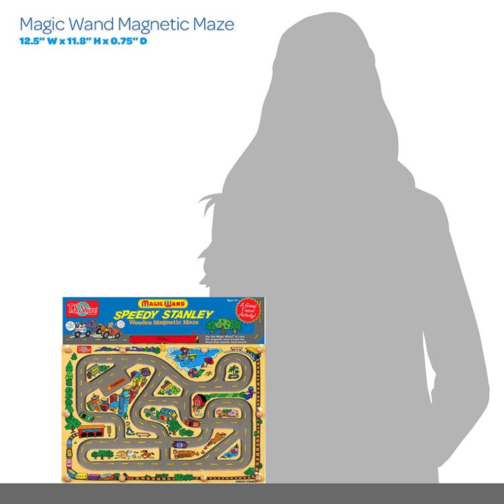 T.S. Shure Magic Wand Wooden Magnetic Maze Speedy Stanley - T.S. Shure Official Store