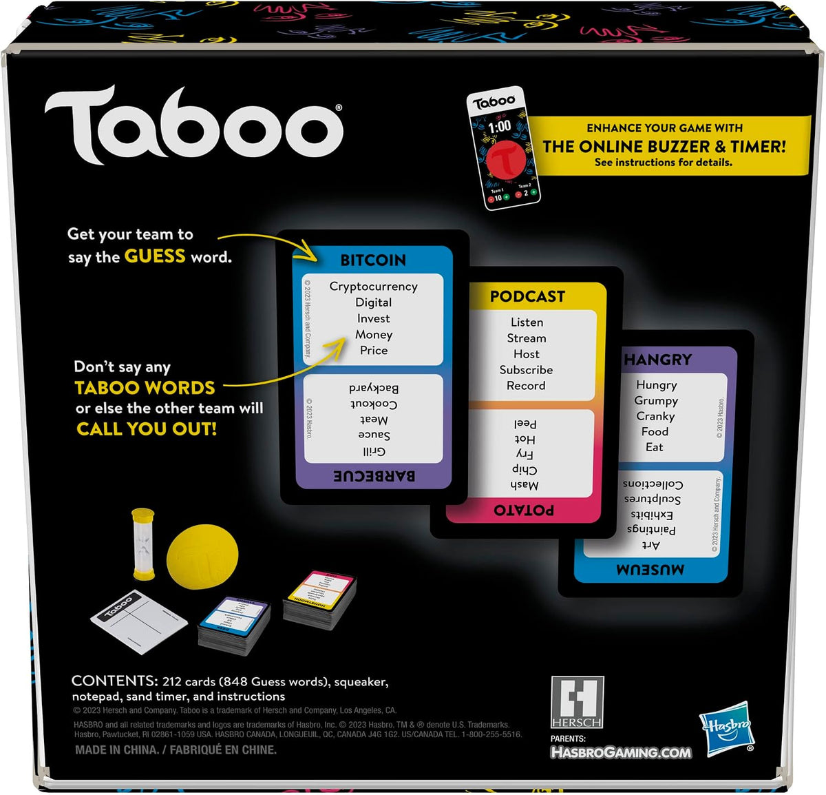 Hasbro Taboo Classic Game