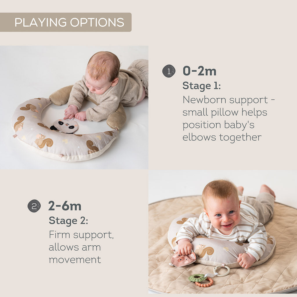 Taf Toys Baby Tummy Time First Pillow - Easier Beginnings
