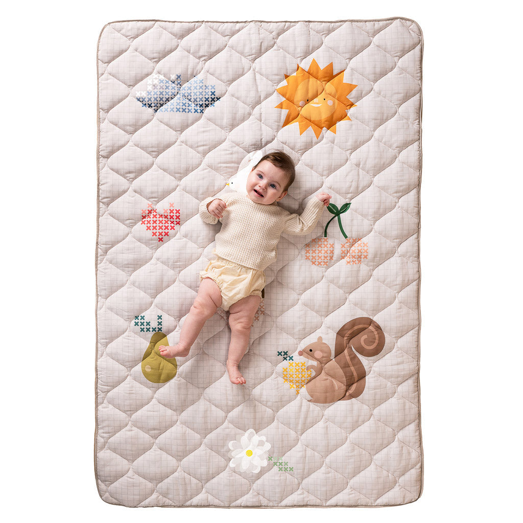 Taf Toys Fantasy Bloom Quilted Playmat - Easier Beginnings