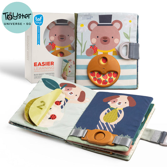 Taf Toys Fantasy Busy Book Opposite - Easier Learning