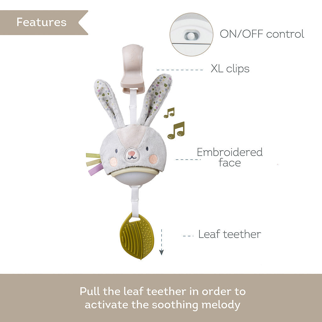 Taf Toys Garden Stroller Bunny Musical Toy - Easier Outdoors