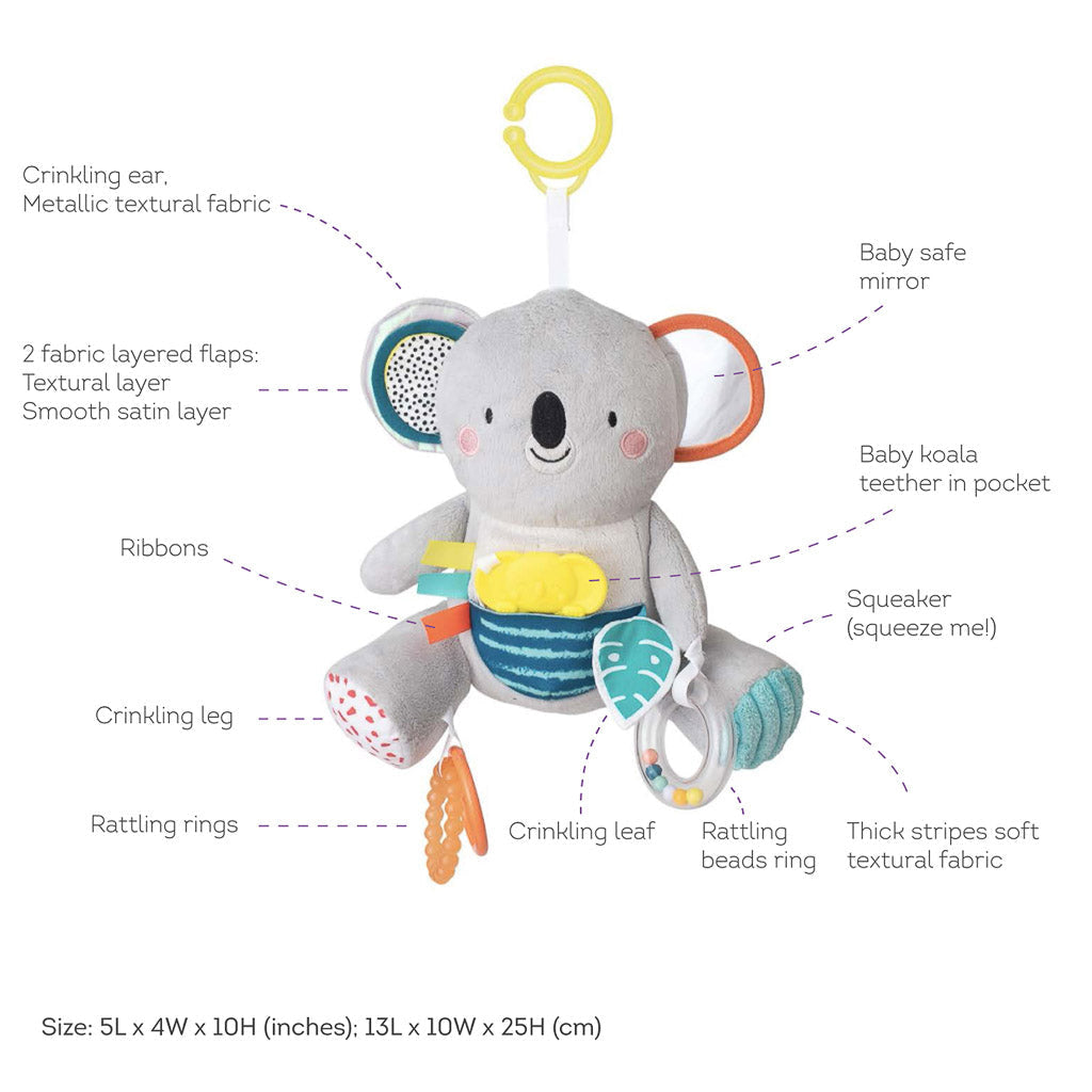 Taf Toys Kimmy the Koala Activity Toy - Easier Development
