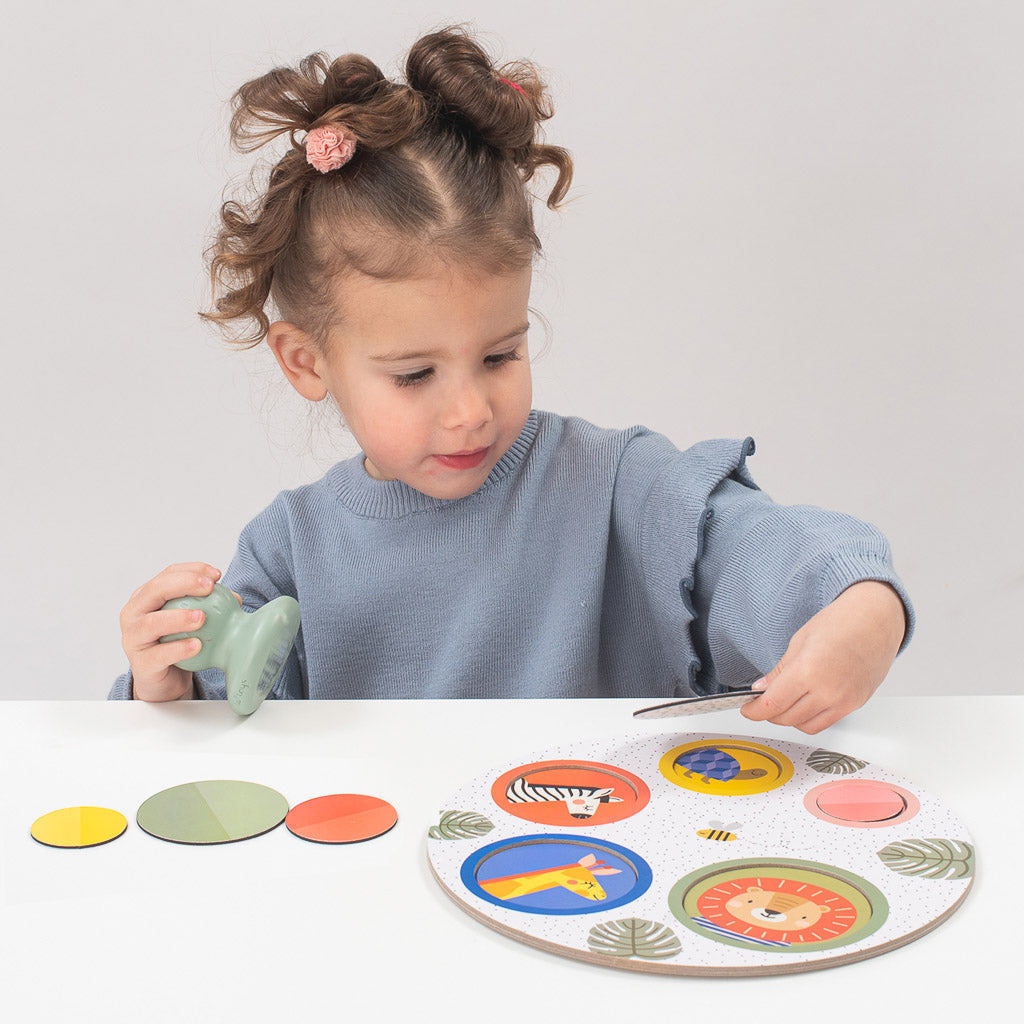 Taf Toys Magnetic Peek-A-Boo Puzzle - Easier Learning