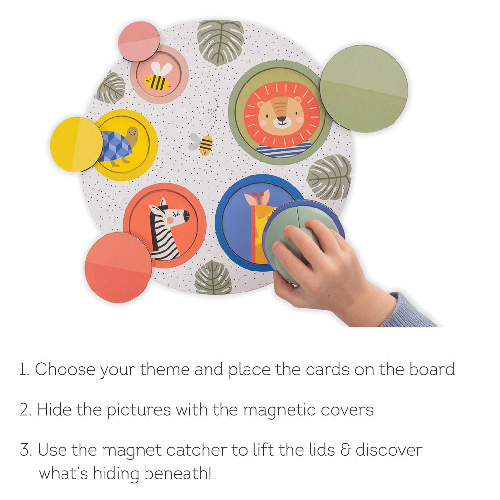 Taf Toys Magnetic Peek-A-Boo Puzzle - Easier Learning