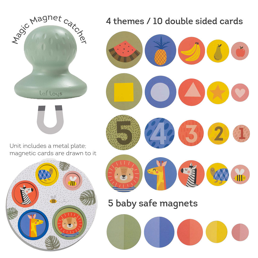 Taf Toys Magnetic Peek-A-Boo Puzzle - Easier Learning