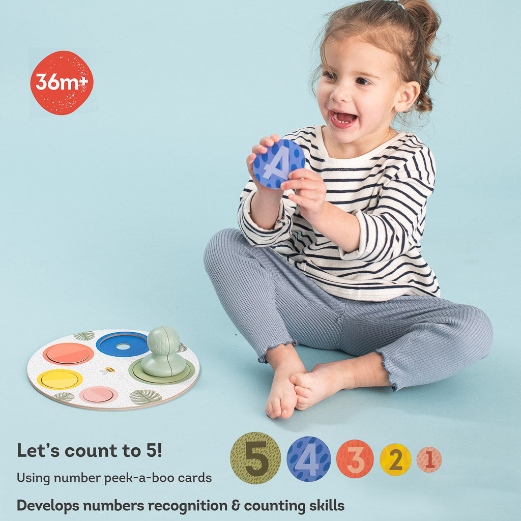 Taf Toys Magnetic Peek-A-Boo Puzzle - Easier Learning