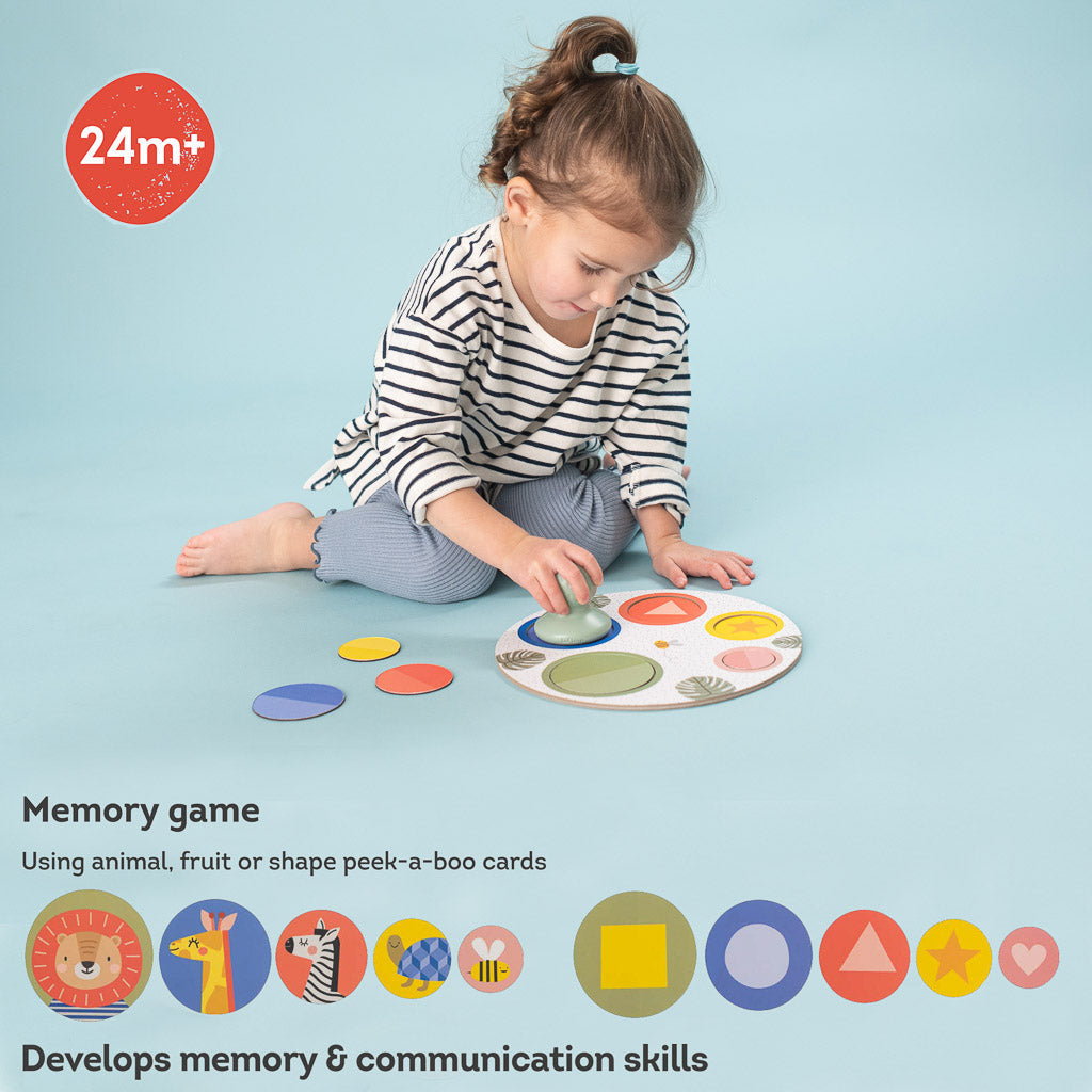 Taf Toys Magnetic Peek-A-Boo Puzzle - Easier Learning
