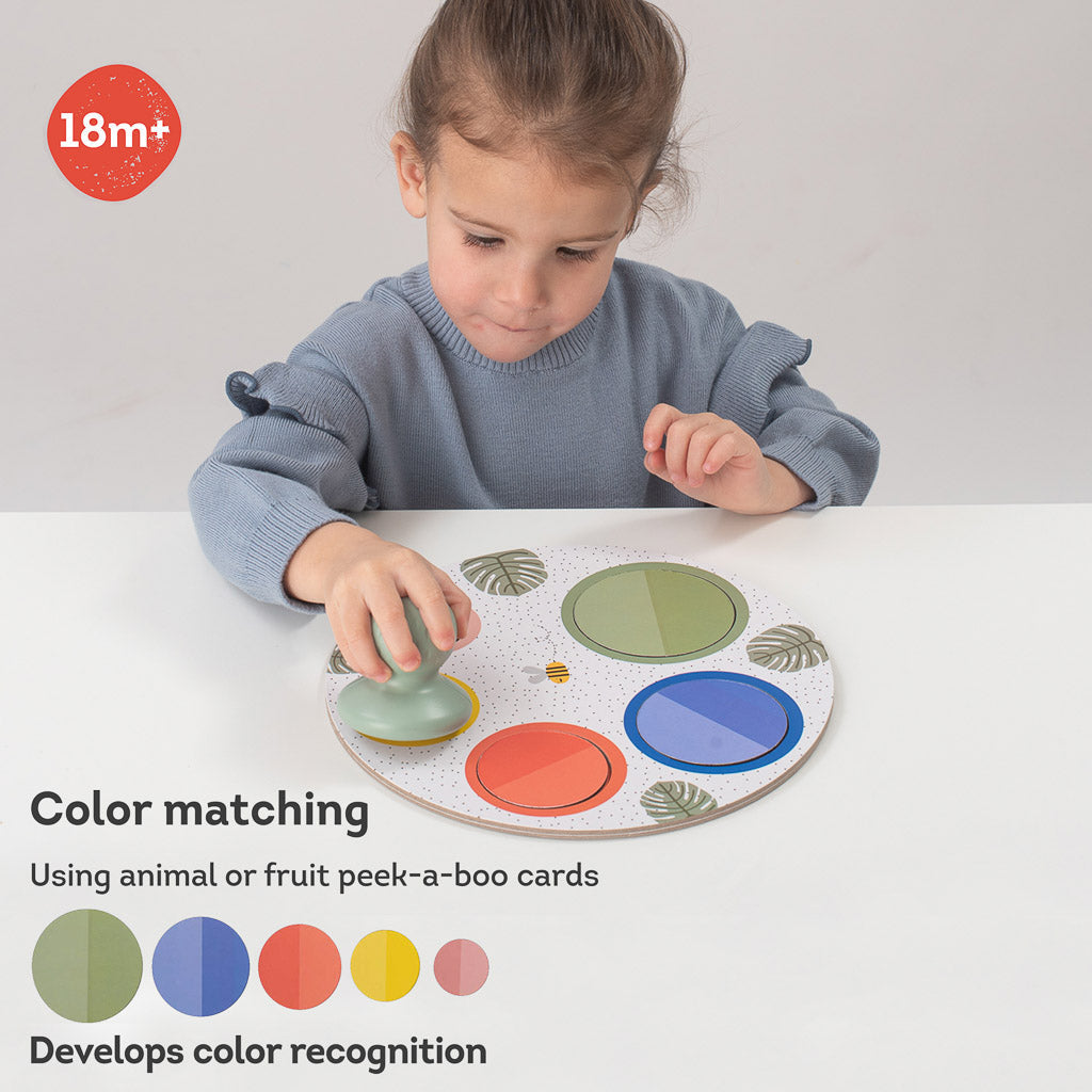 Taf Toys Magnetic Peek-A-Boo Puzzle - Easier Learning
