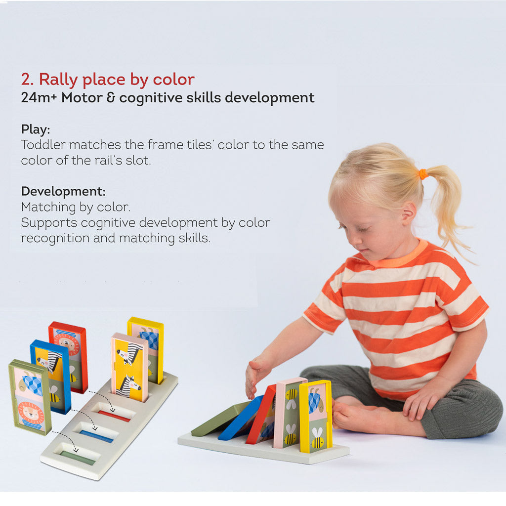 Taf Toys My 1st Domino Rally - Easier Learning