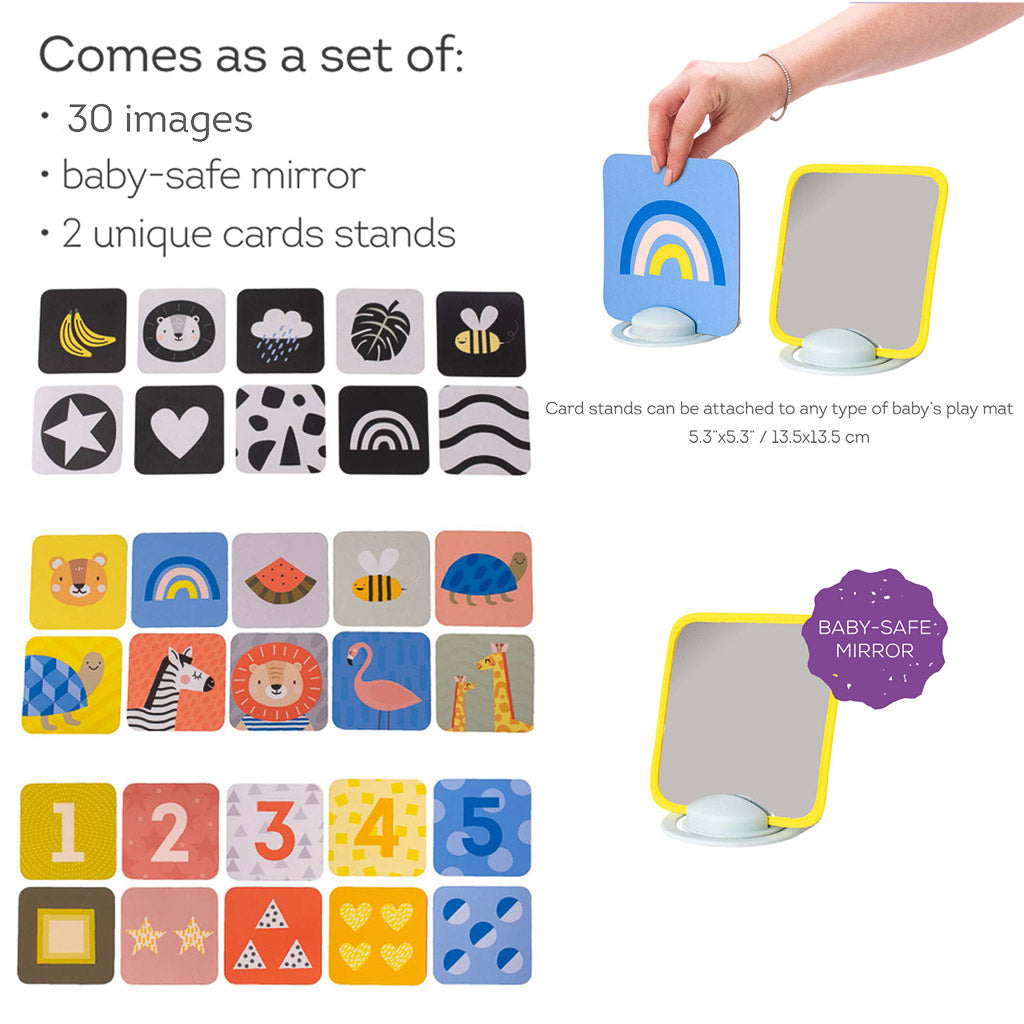 Taf Toys My 1st Tummy-Time Cards - Easier Development