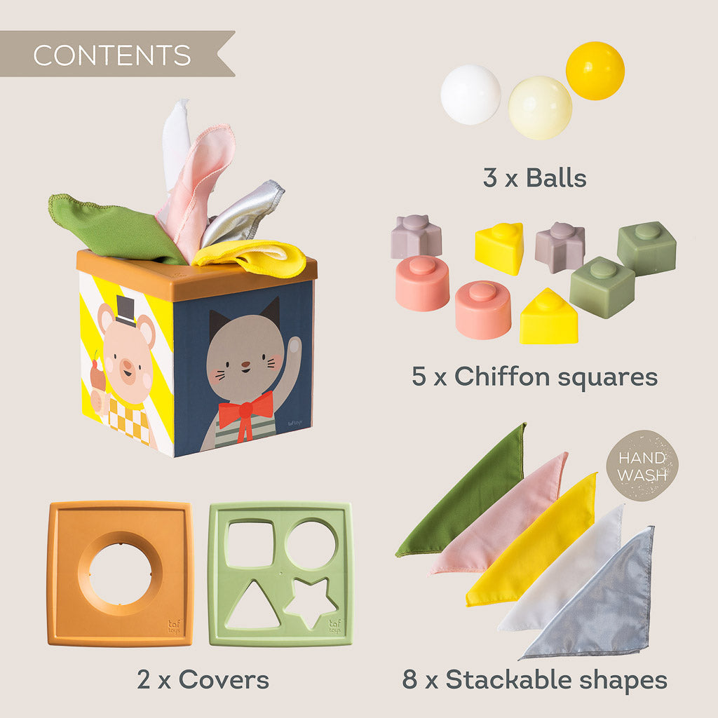 Taf Toys Play & Discover Cube - Easier Learning