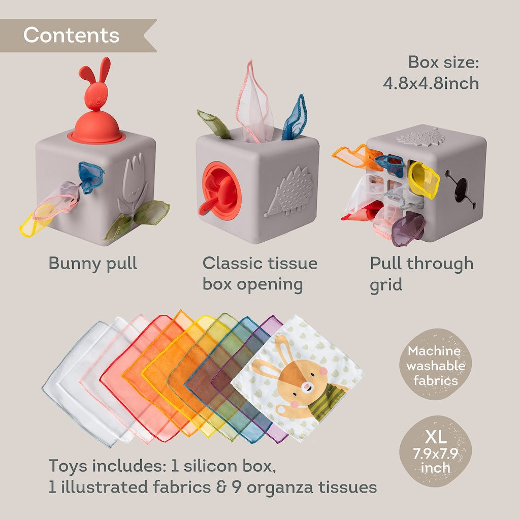 Taf Toys Pop Up Tissue Box - Easier Learning