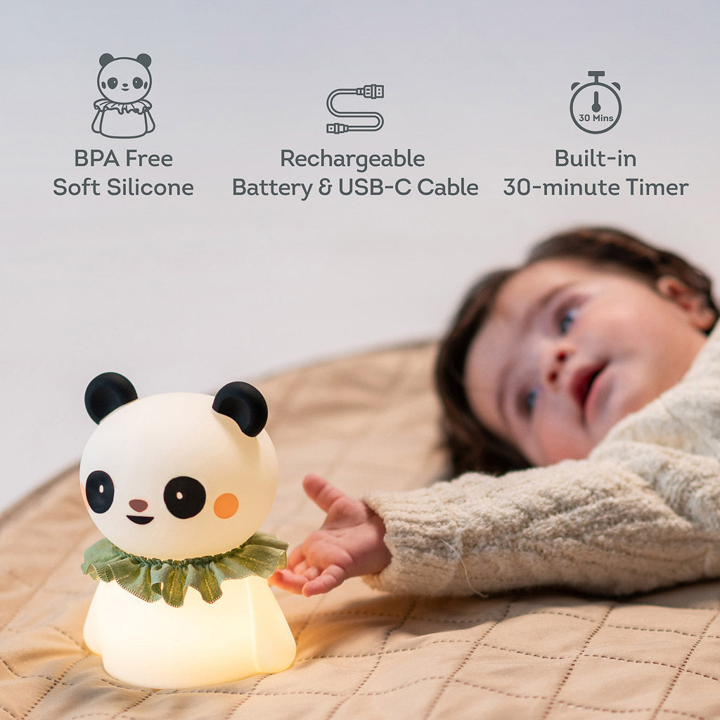 Taf Toys Rechargeable Silicone Baby Night Light - Easier Sleep