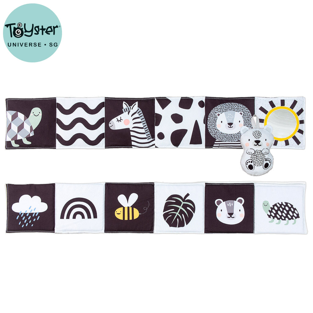 Taf Toys Savannah Black & White Book - Easier Development