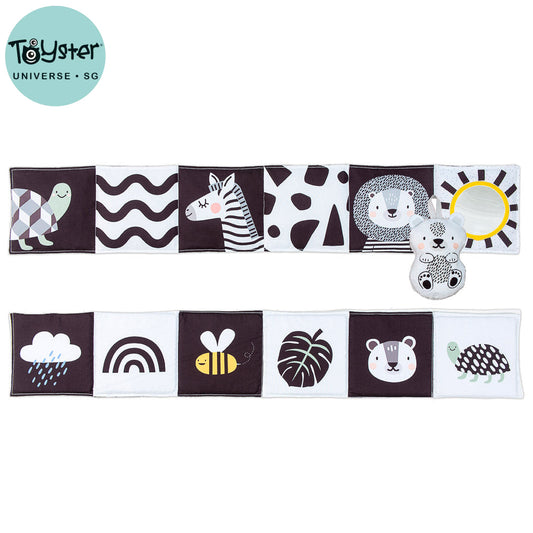 Taf Toys Savannah Black & White Book - Easier Development
