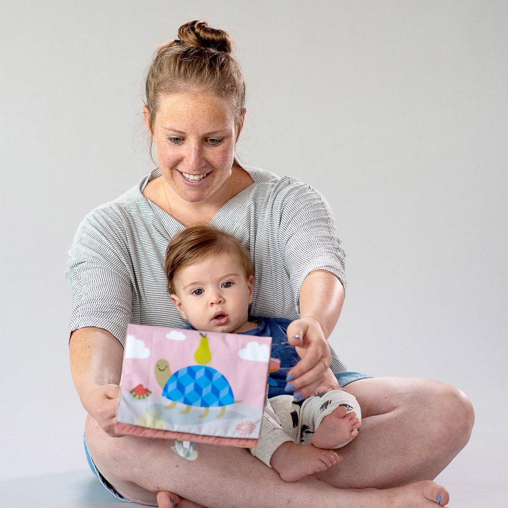 Taf Toys Savannah Tummy-Time Book - Easier Development