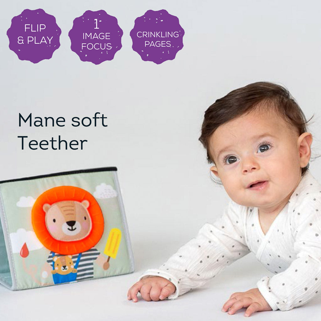 Taf Toys Savannah Tummy-Time Book - Easier Development