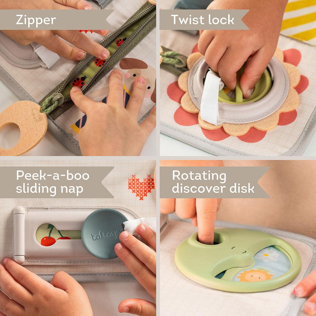 Taf Toys Snap ’n Learn Board - Easier Learning