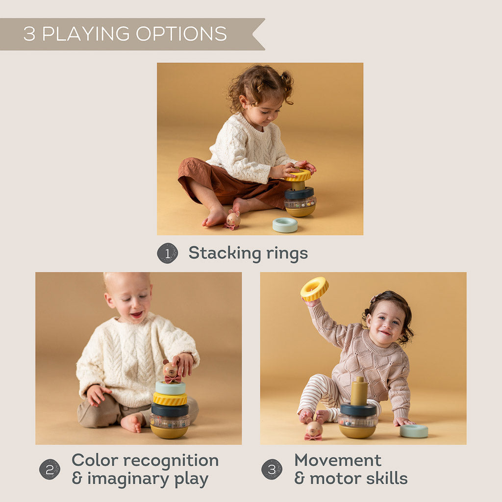 Taf Toys Stack-a-Bear Stacking Toys - Easier Learning