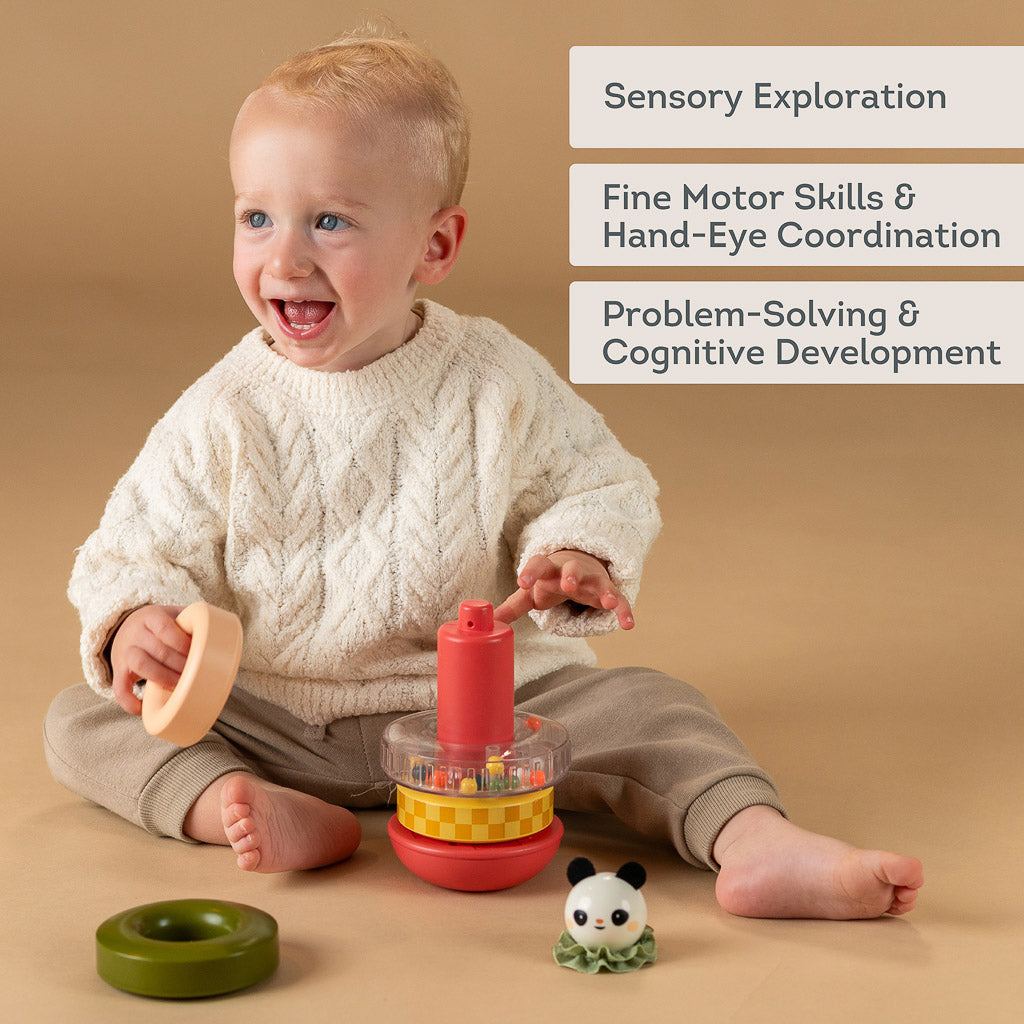 Taf Toys Stack-a-Panda Stacking Toys - Easier Learning