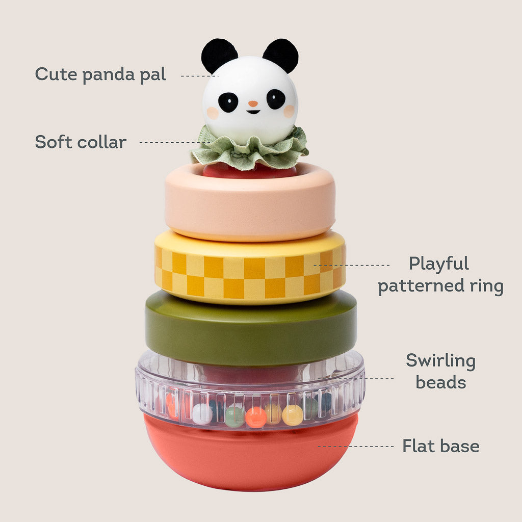 Taf Toys Stack-a-Panda Stacking Toys - Easier Learning