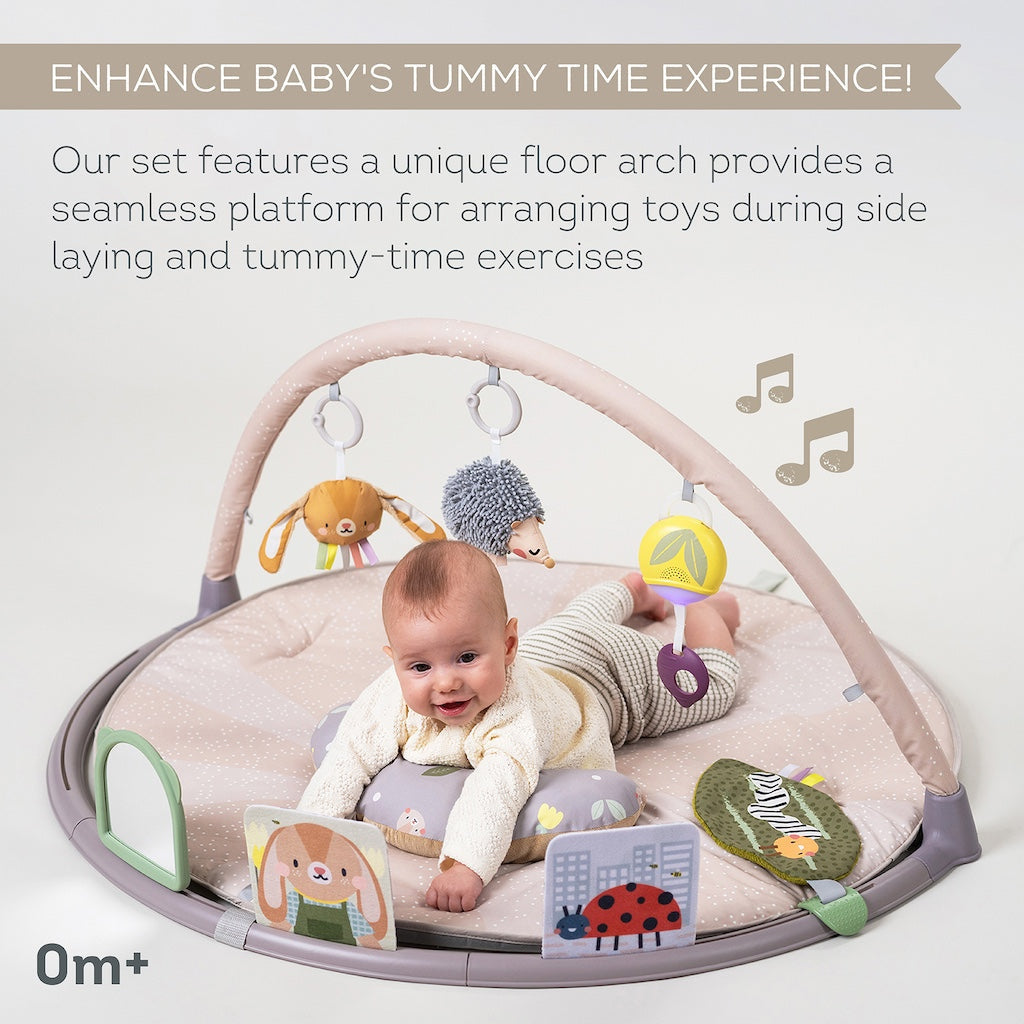Taf Toys Tummy-Time Activity Play Gym - Easier Development