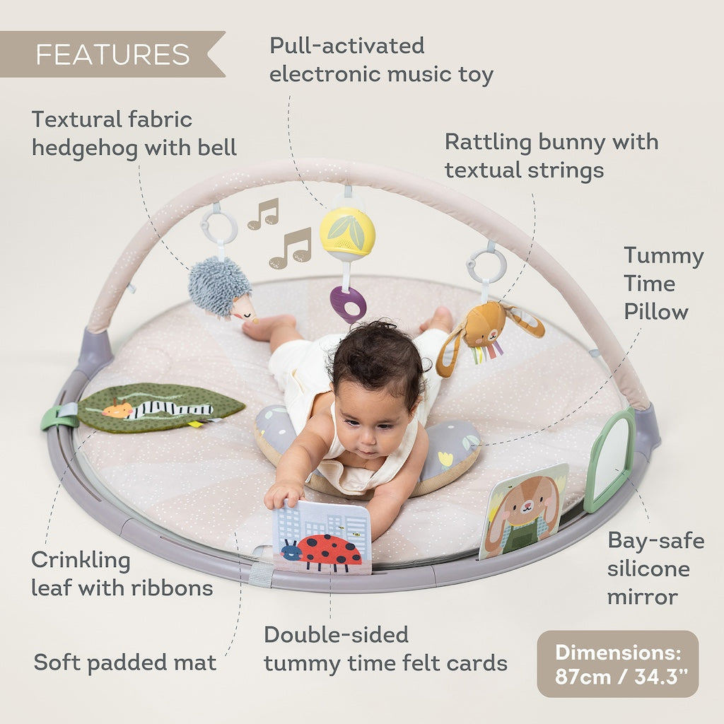 Taf Toys Tummy-Time Activity Play Gym - Easier Development