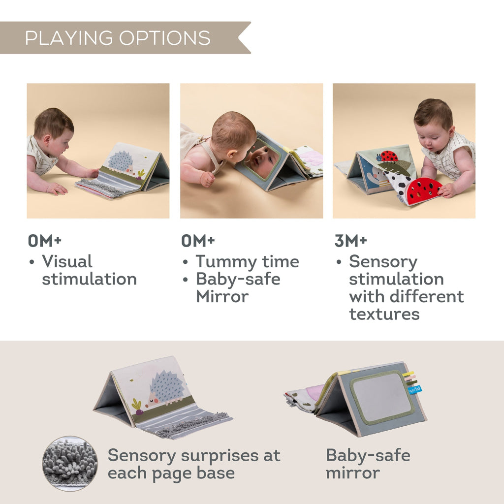 Taf Toys Tummy Time Sensory Book - Easier Development