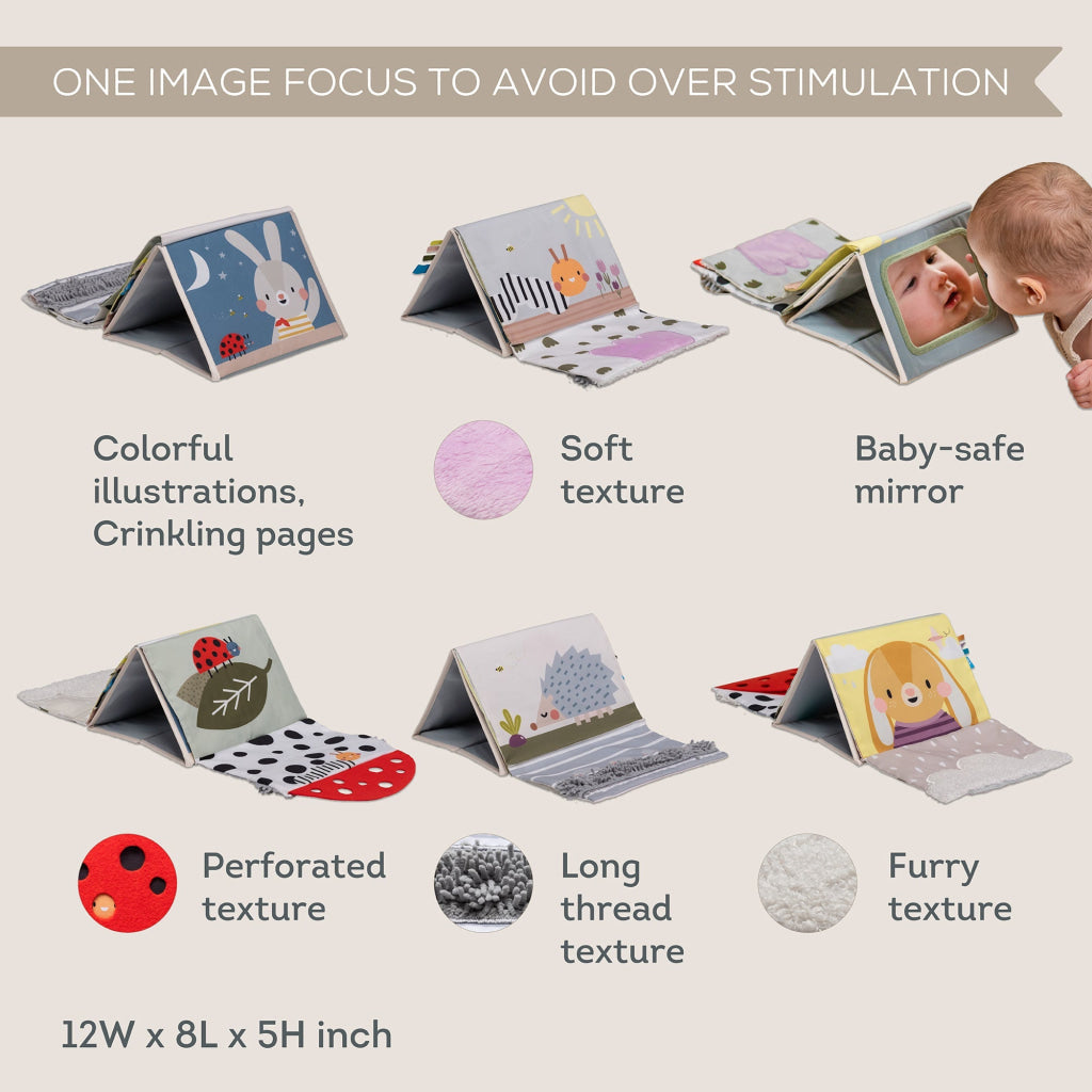 Taf Toys Tummy Time Sensory Book - Easier Development