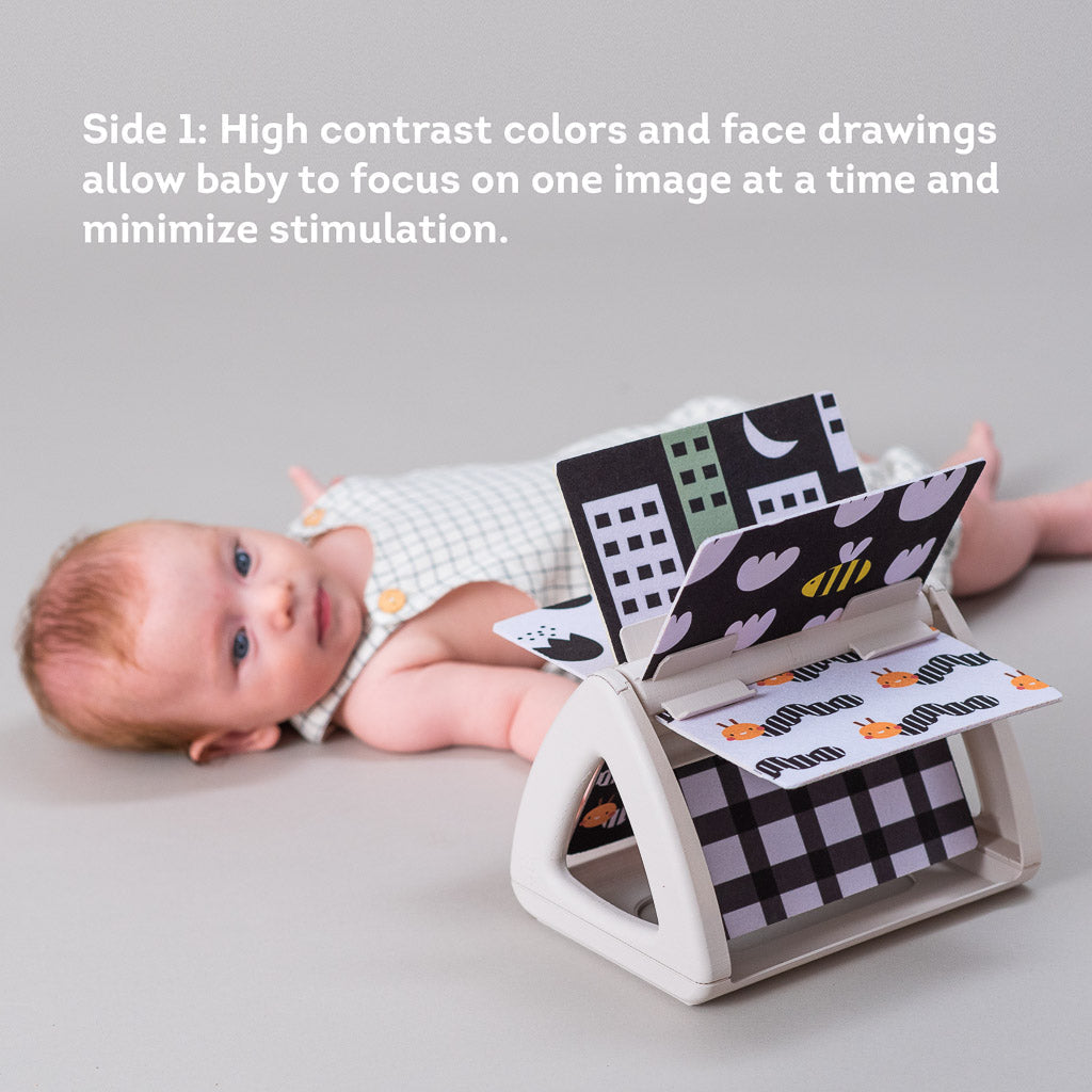 Taf Toys Tummy Time Spinning Book - Easier Development