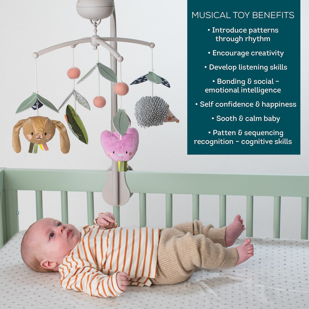 Taf Toys Urban Garden Musical Crib Mobile - Easier Sleep