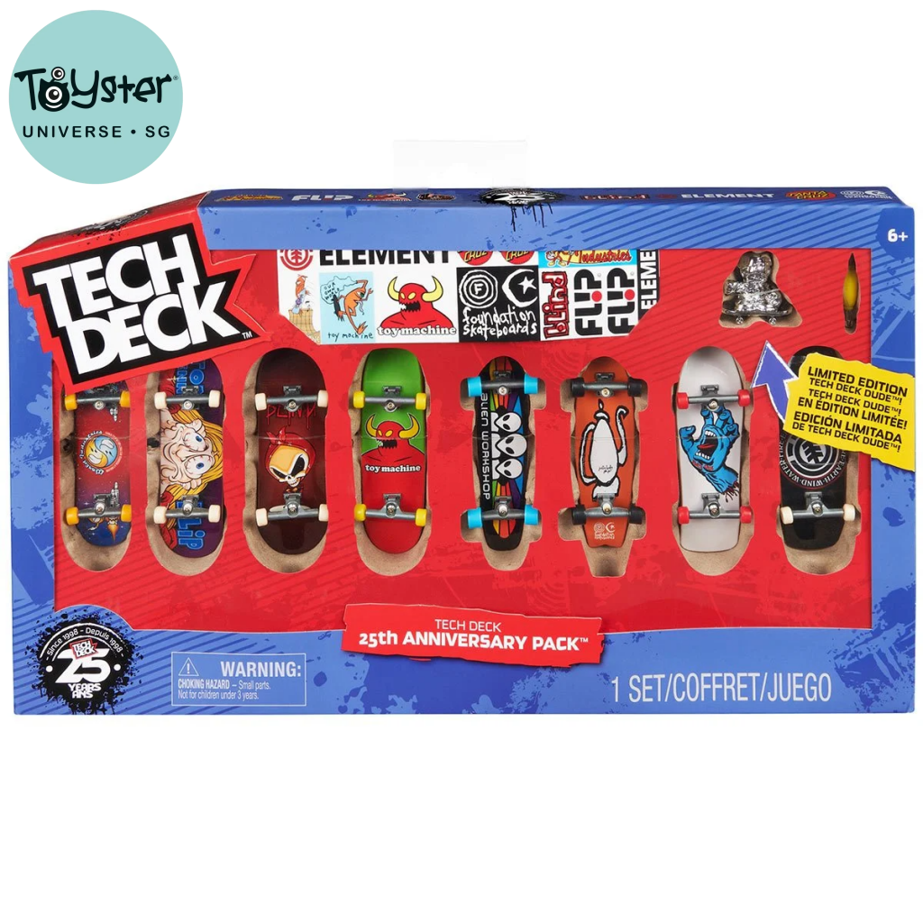 Tech Deck 25Th Anniversary Pack