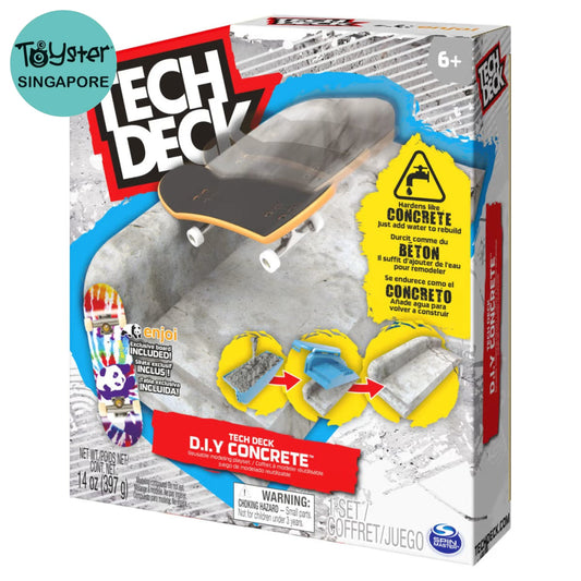 Tech Deck D.i.y Concrete Reusable Modeling Playset