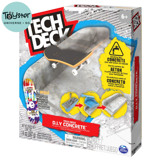 Tech Deck D.i.y Concrete Reusable Modeling Playset