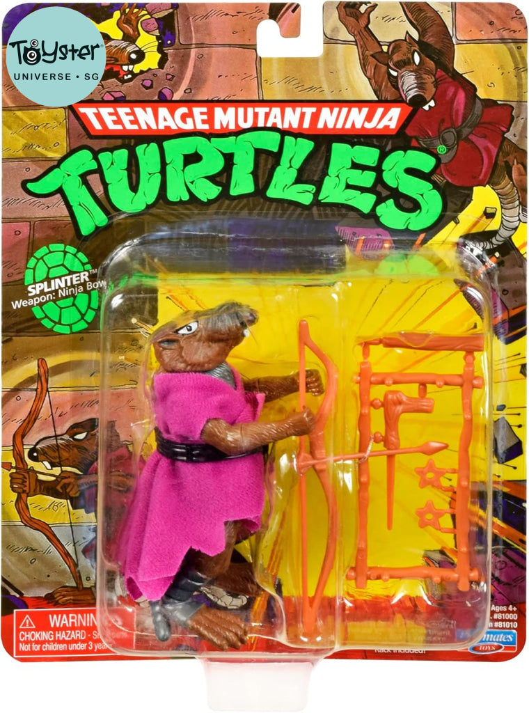 Teenage Mutant Ninja Turtles Classic 4’’ Figure Splinter Roblox