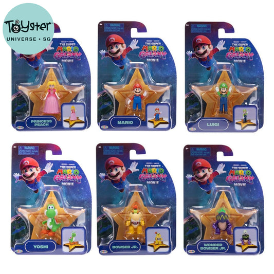 The Super Mario Galaxy Movie 1.5” Figure with Star Accessory W1 - Assorted (1 Pc) - Nintendo