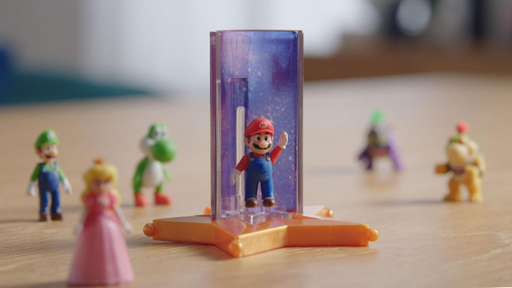The Super Mario Galaxy Movie 1.5” Figure With Star Launcher W1 - Assorted (1 Pc) - Nintendo