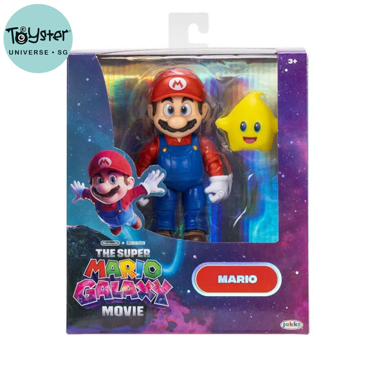 The Super Mario Galaxy Movie - 5” Figure Series – Mario Figure with Luma Star Accessory - Nintendo