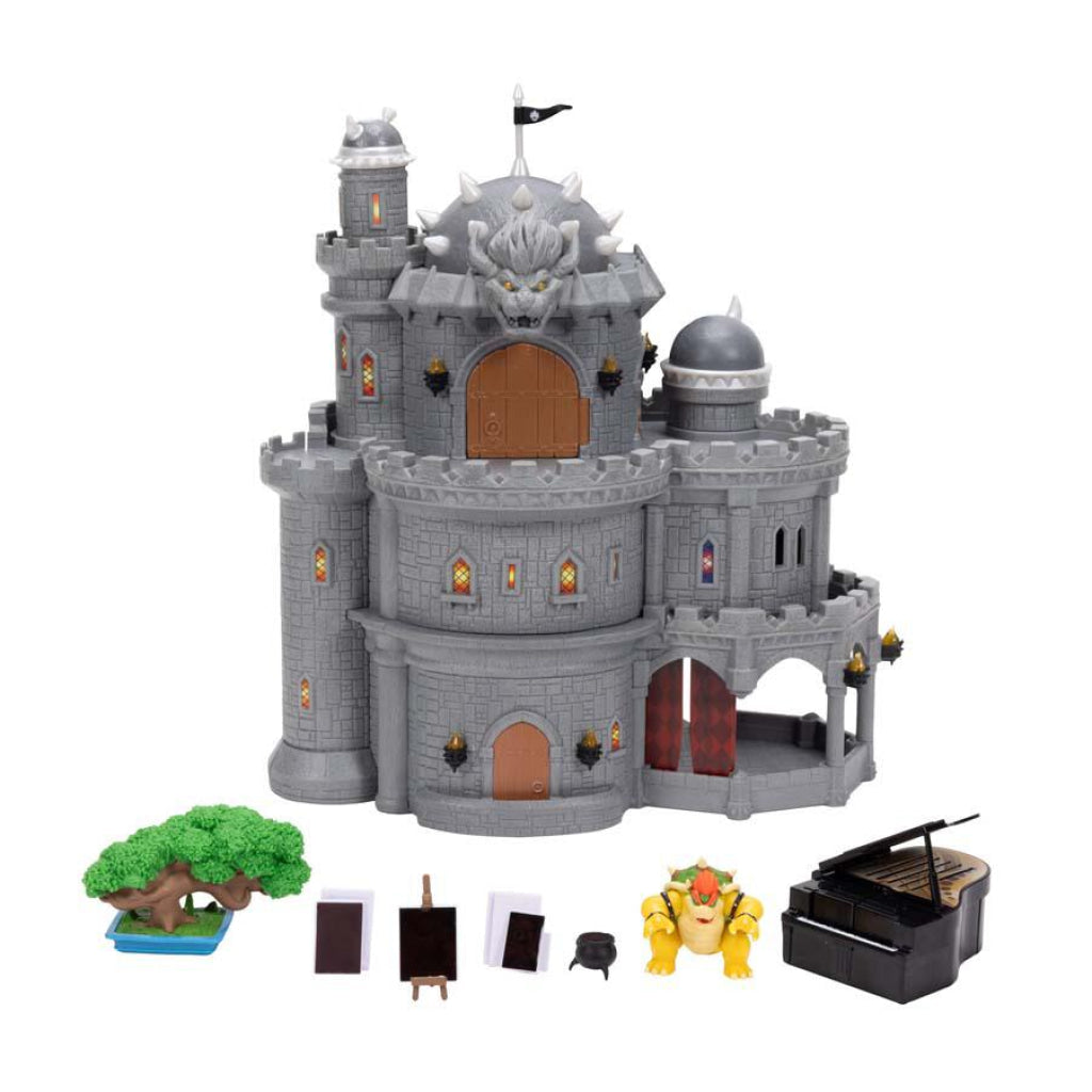 The Super Mario Galaxy Movie Bowser Castle Deluxe Playset - Nintendo