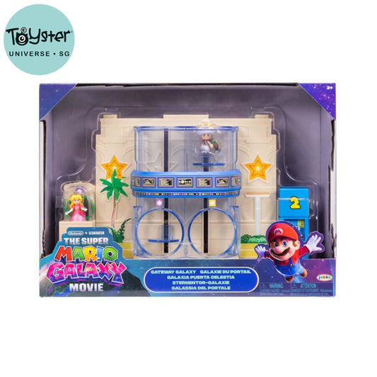 The Super Mario Galaxy Movie Gateway Galaxy Diorama Set - Nintendo