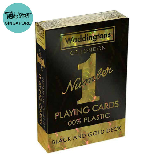 Top Trumps Black And Gold Waddingtons No.1 Playing Cards