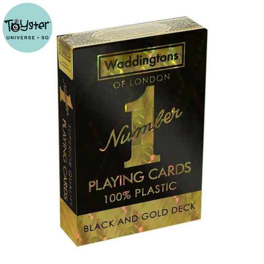 Top Trumps Black And Gold Waddingtons No.1 Playing Cards